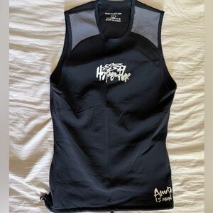 Hyperflex Black Sleeveless Neoprene Vest
